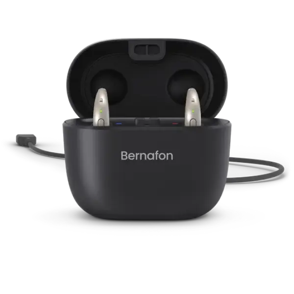Bernafon Charger Plus Encanta miniBTE R - Front Charging | Oogvoororen