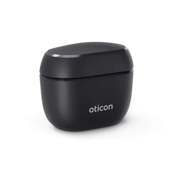 Oticon SmartCharger Intent miniBTE - Side | Oogvoororen