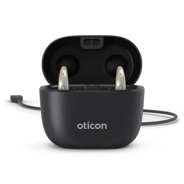 Oticon SmartCharger Intent miniBTE - Charging | Oogvoororen