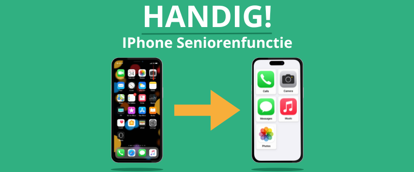 Handig: Seniorenfunctie iPhone